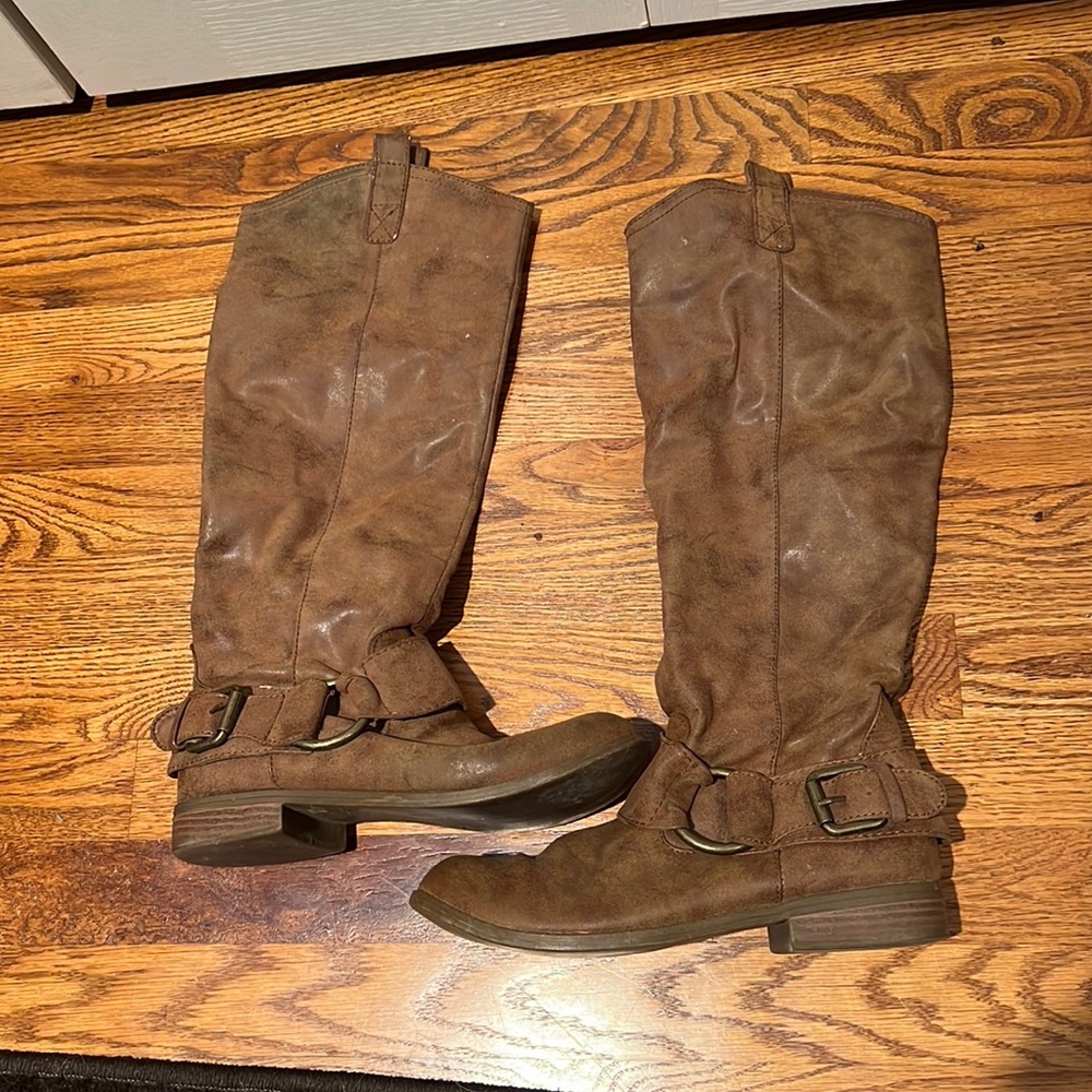 Womens y’all boots Tan size 8.5